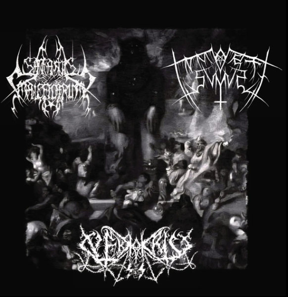 Satanis Maleficarum / In Morte Sumus / Nekrokrist - Covenant of the Unholy Trinity CD